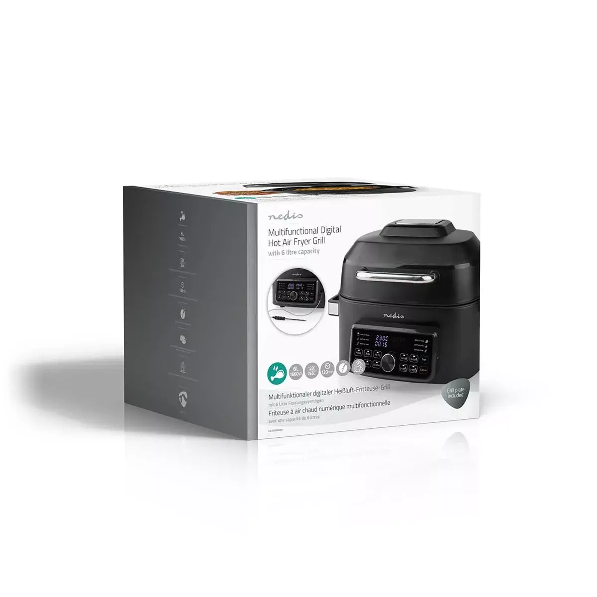 Фритюрница Nedis KAAFG600BK Photo 9