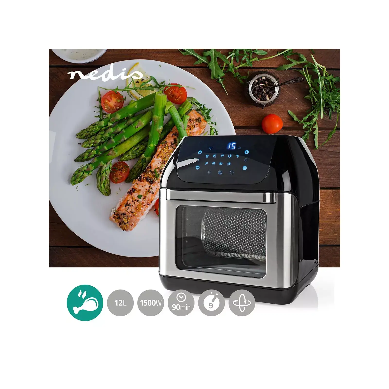 Nedis KAAFO300EBK fryer KAAFO300EBK Photo 2