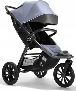 Ratiņi Baby Jogger City Elite 2 Commuter — modelis 2176165, pelēki