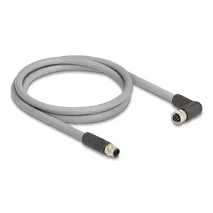 DeLOCK sensor/actuator cable 80545 5 m RST M12 Grey