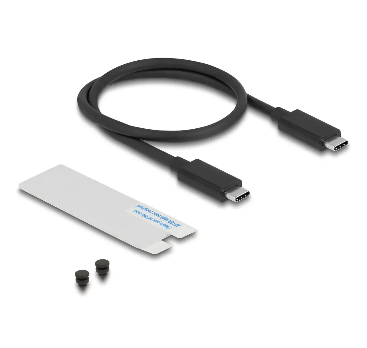 DELOCK 42025 SSD enclosure for M.2 (PCIe, USB4) Photo 4