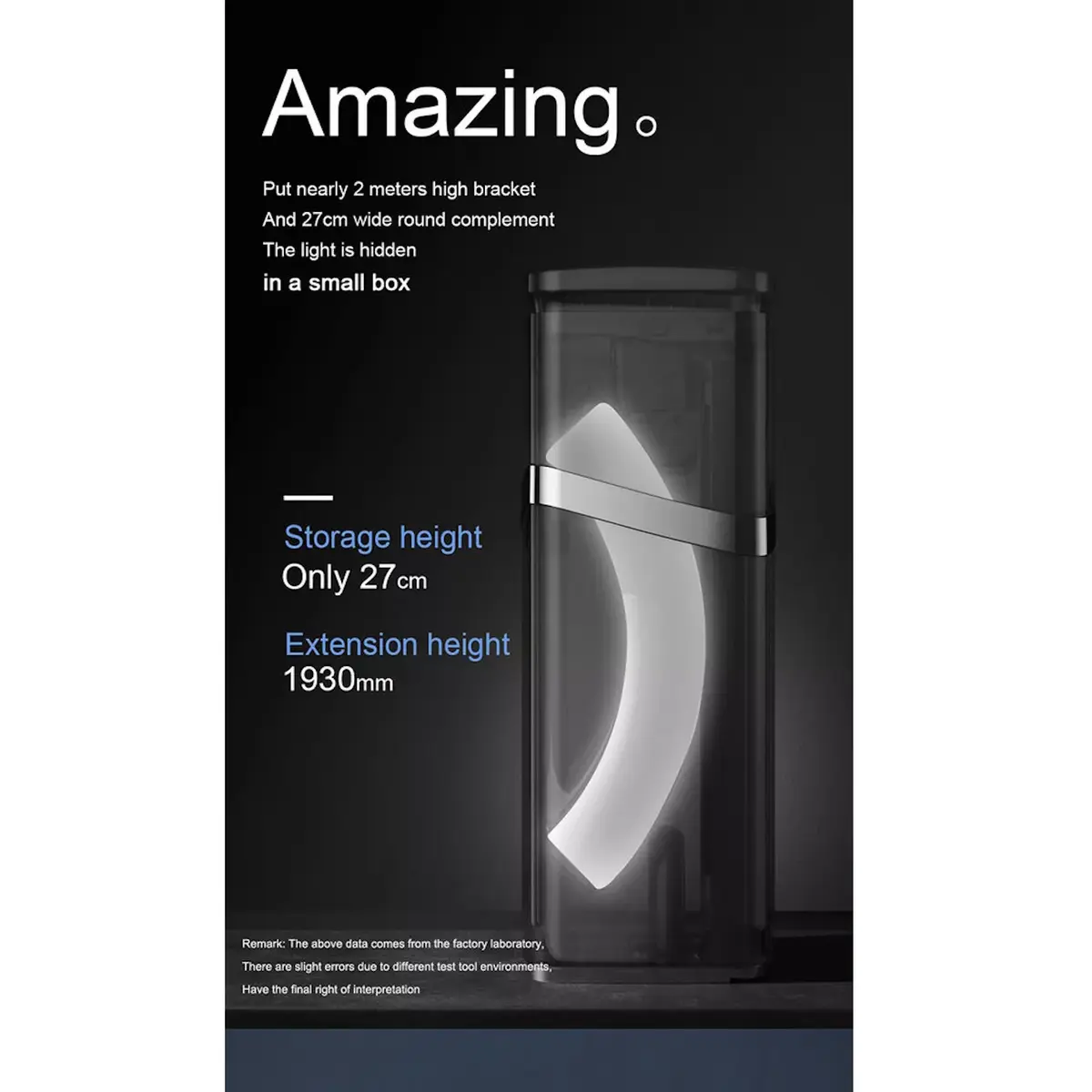 Riff LED Ring Light Cyke YY-1 26 cm Photo 5