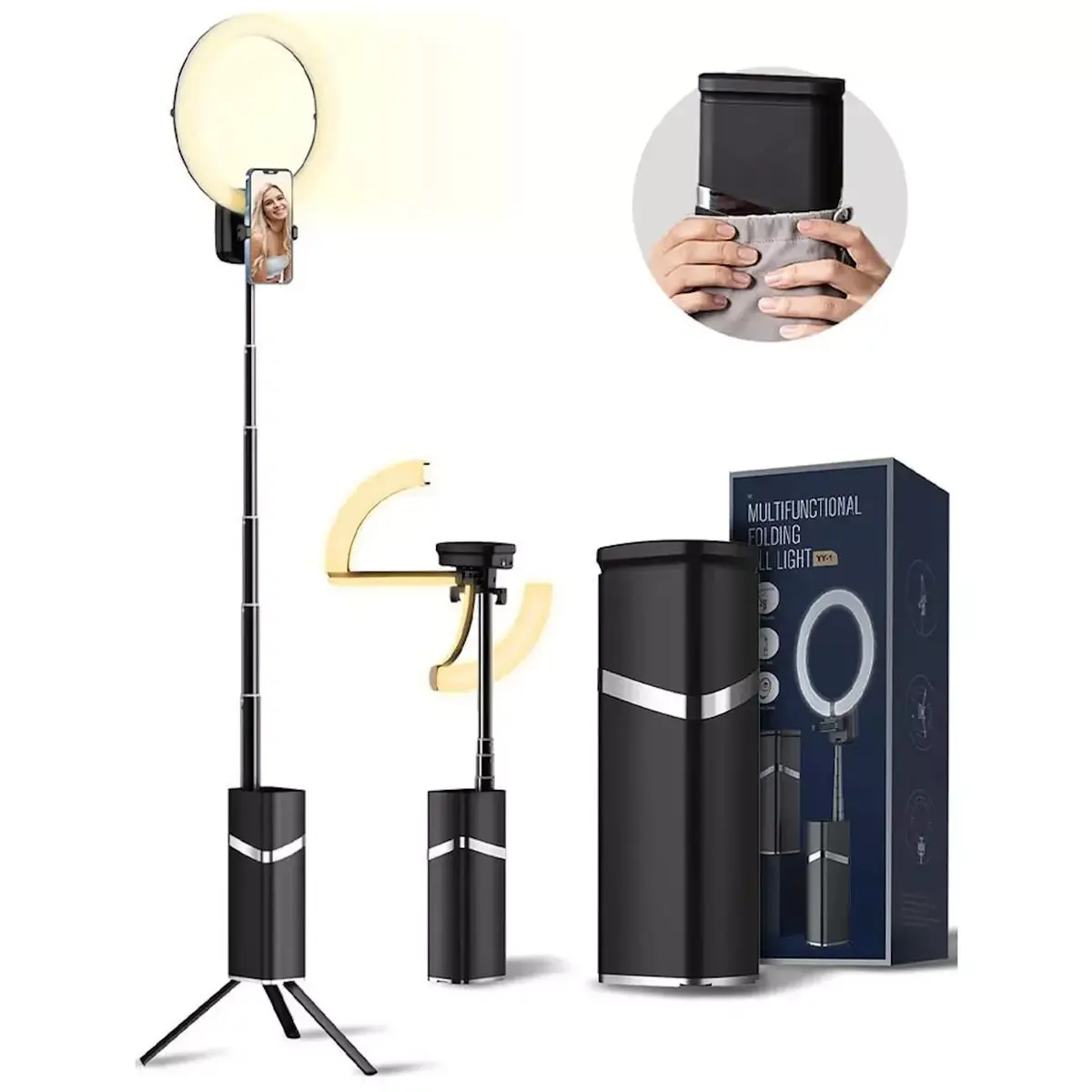 Riff LED Ring Light Cyke YY-1 26 cm Photo 7