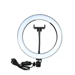 LED Light Ring Riff HX360 36 cm 13W with Smartphone Holder and Remote, Black