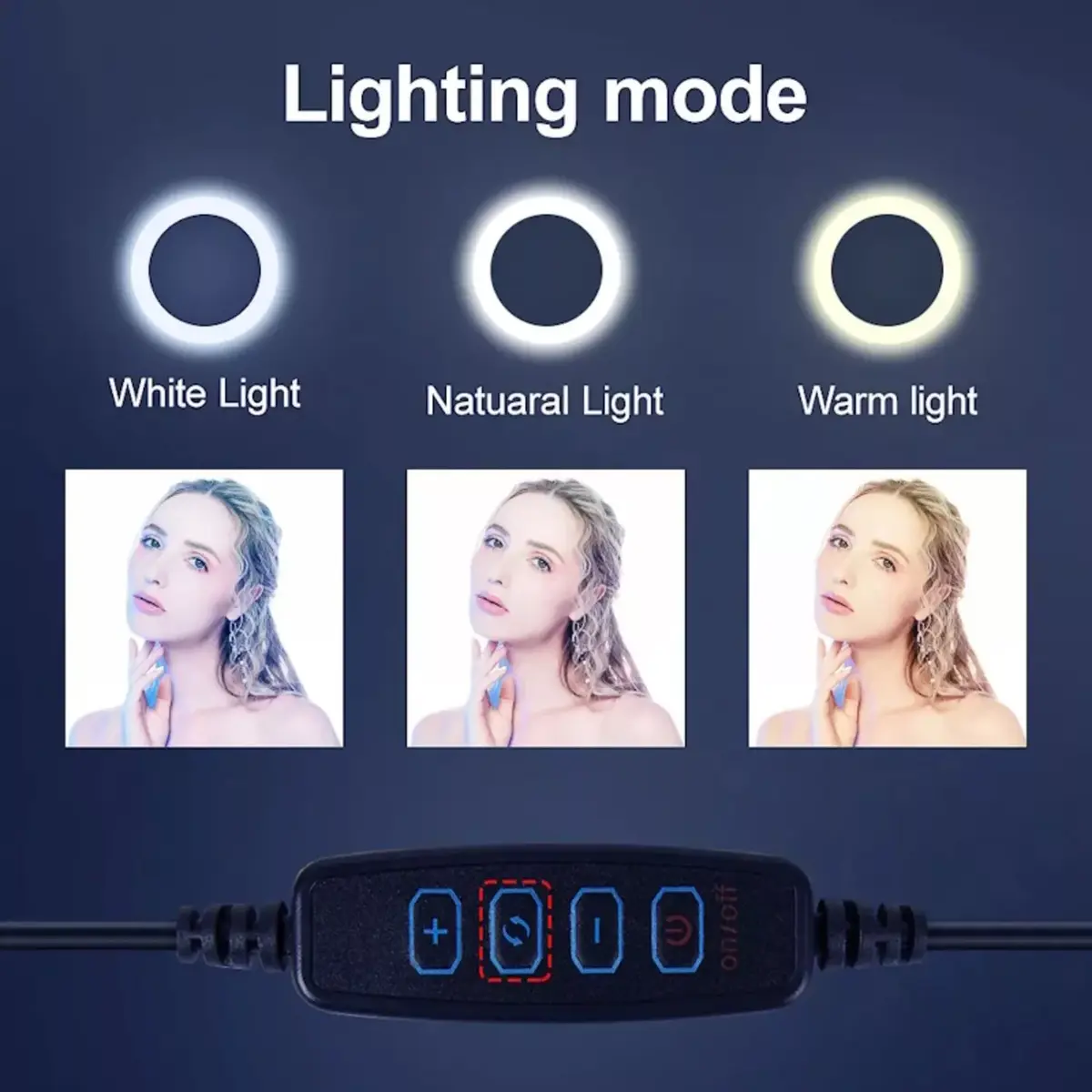 Riff HX360 LED Light Ring 36 cm 13W Photo 3