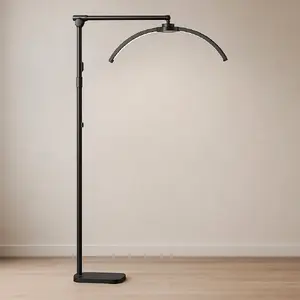Floor lamp Riff F700B 32W 4000 lm – half‑moon design, neutral 4000K