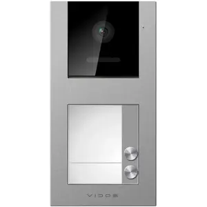 Outdoor Intercom Panel VIDOS X S11-2 29802 with Camera and Built-in Intercom