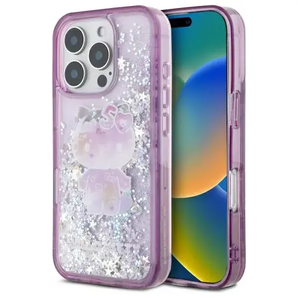HELLO KITTY HKHCP16LL50PPU maciņš priekš iPhone 16 Pro Photo 2