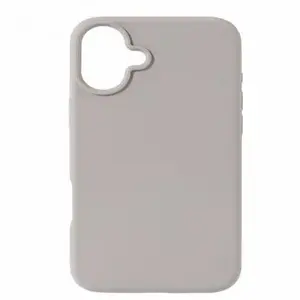 Силиконовый чехол Soft Touch Evelatus для Xiaomi Redmi 13C, серебристый