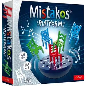 Настольная игра TREFL Mistakos Platform 02667T — семейная стратегическая партийная игра, пошаговая, для разных возрастов