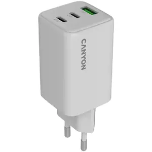 Зарядное устройство Canyon CU65ACC Внутреннее AC Быстрая зарядка 2 USB Type-C порта