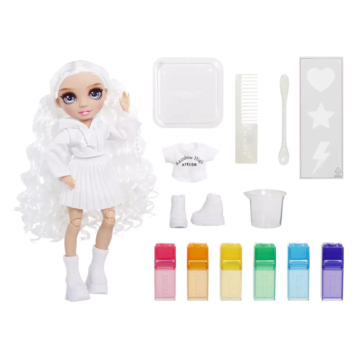 Modes lelle Rainbow High Watercolor & Create Photo 6