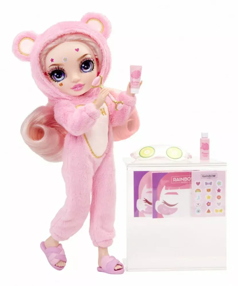 Modes lelle Rainbow High Junior High PJ Party Bella Pink Photo 5