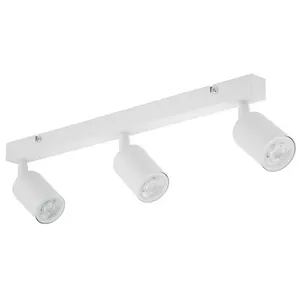 Prožektors TK_LIGHTING Top GU10 3x10W balts — griestu/uzstādāms lukturis, GU10 pamatnes, 3×10W