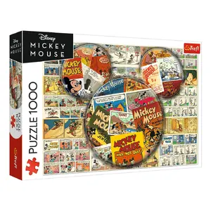 Пазл TREFL Mickey Mouse, 1000 деталей, ширина 683 мм, мультфильмы