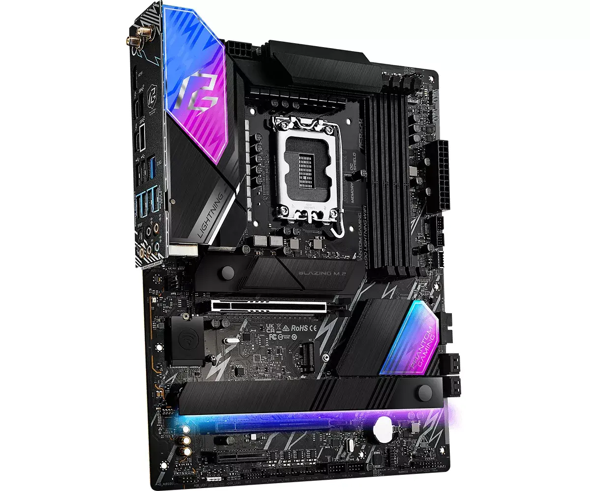 Материнская плата ASRock Z890 Lightning WiFi — LGA1851 ATX Photo 3