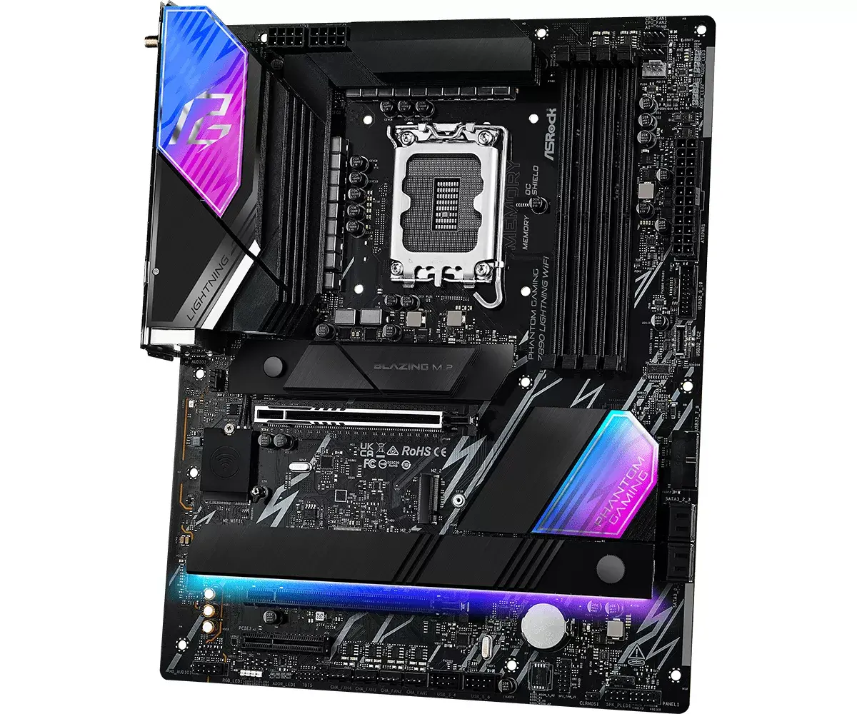 Материнская плата ASRock Z890 Lightning WiFi — LGA1851 ATX Photo 4