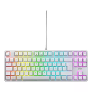 Gaming Keyboard CHERRY K4V2 TKL USB QWERTZ German White RGB LED