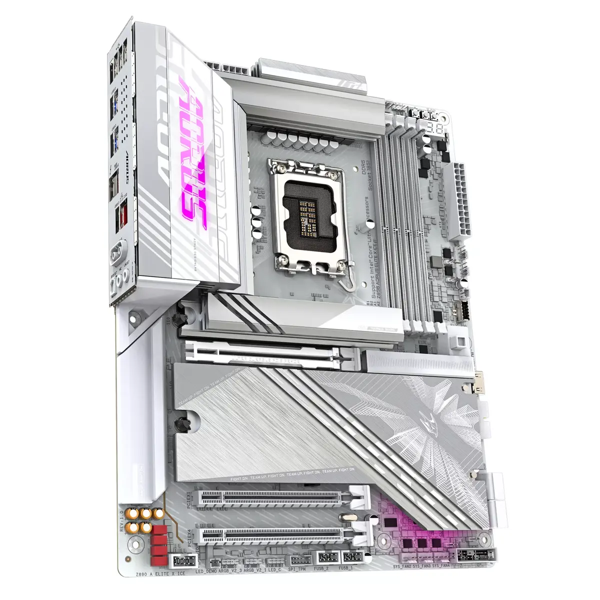 Материнская плата GIGABYTE Z890 AORUS ELITE X ICE Photo 3