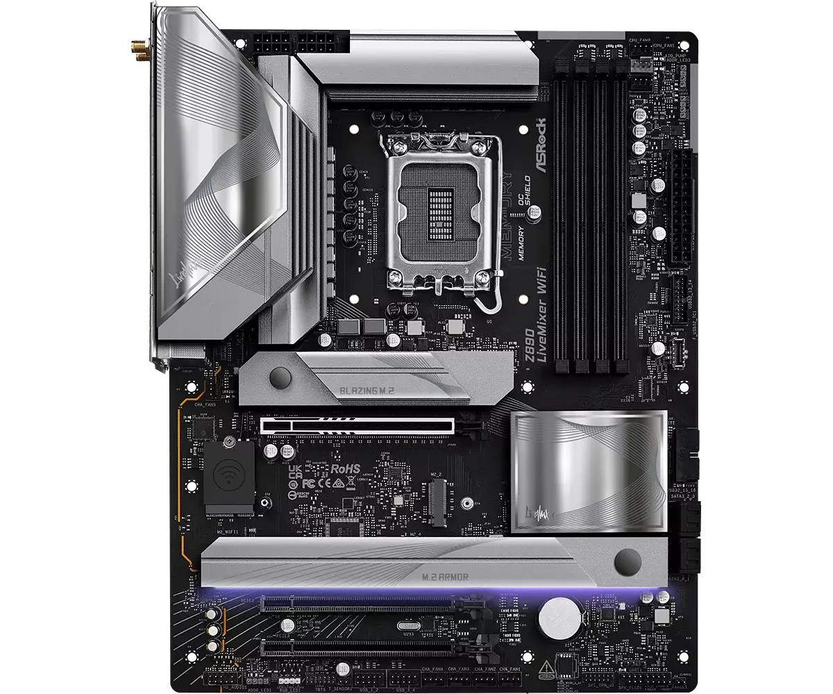 Материнская плата ASRock Z890 LiveMixer WiFi Photo 2