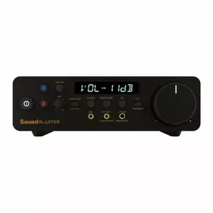 Creative Labs Sound Blaster X5 USB 32 бит Аудио 130 дБ SNR 16-600 Ом
