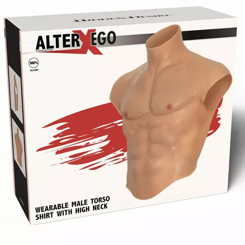 Мужская торс-рубашка Hidden Desire HIDDEN DESIRE - ALTER EGO SILICONE D-241493 Photo 5