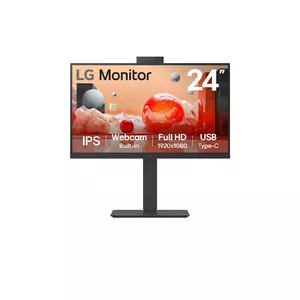 Компьютерный монитор LG 24BA850-B 23.8" Full HD 1920 x 1080