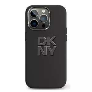 Чехол Hardcase DKNY DKHCP16SSMCBSK для iPhone 16 6.1" черный жидкий силикон