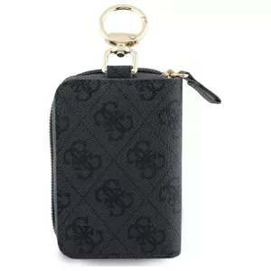 Cable pouch GUESS GUABP4DPTK Black — small triangular 4G accessory organizer