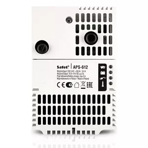 Блок питания Satel APS-612 Проводной 265В Белый 122мм x 84мм x 78мм