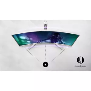 Curved display design for a more immersive experience