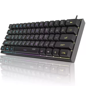 Механическая клавиатура MageGee TS91 чёрная RGB, раскладка US