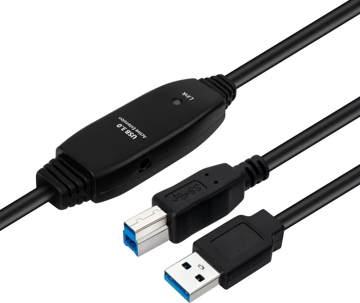 MicroConnect Aktīvais USB 3.2 Gen 1 kabelis USB A-B 10m Photo 3