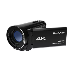 Ручная видеокамера AgfaPhoto CC4000W 24 МП 4K Ultra HD Черный