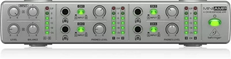 Austiņu pastiprinātājs Behringer AMP800 V2 4