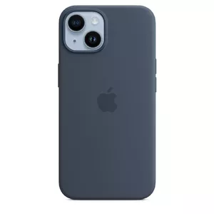 Силиконовый чехол Apple iPhone 14 MagSafe Storm Blue
