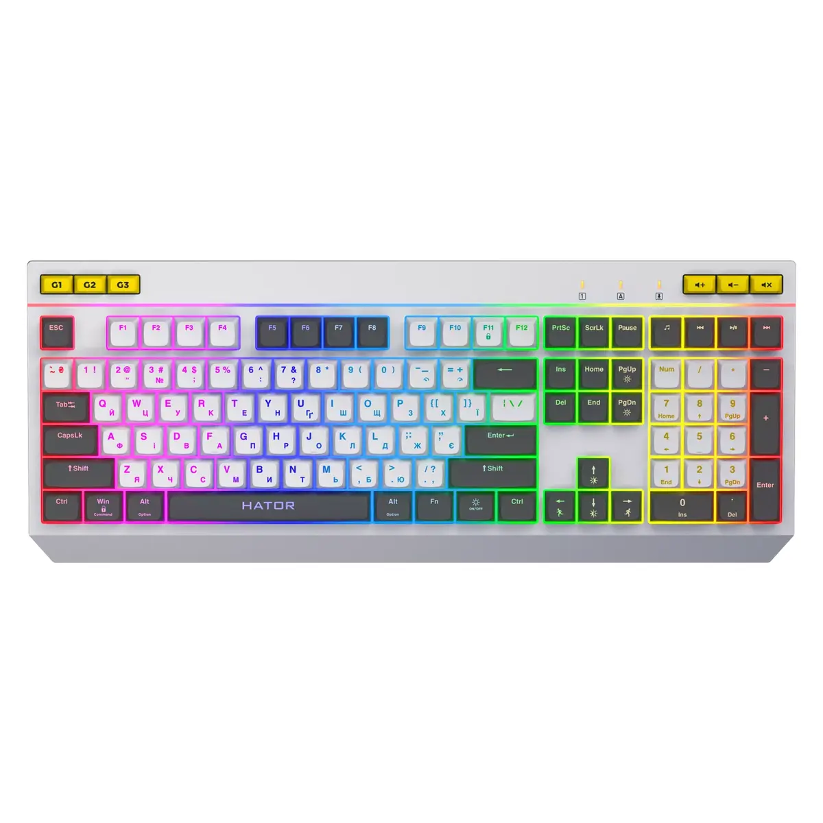 Клавиатура HATOR Icefall Игровая USB QWERTY US Photo 4