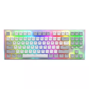 HATOR Gravity TKL keyboard Gaming USB QWERTY US English White Mechanical RGB LED