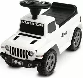 Elektriskais braucamais Jeep Hecht Rubicon balts