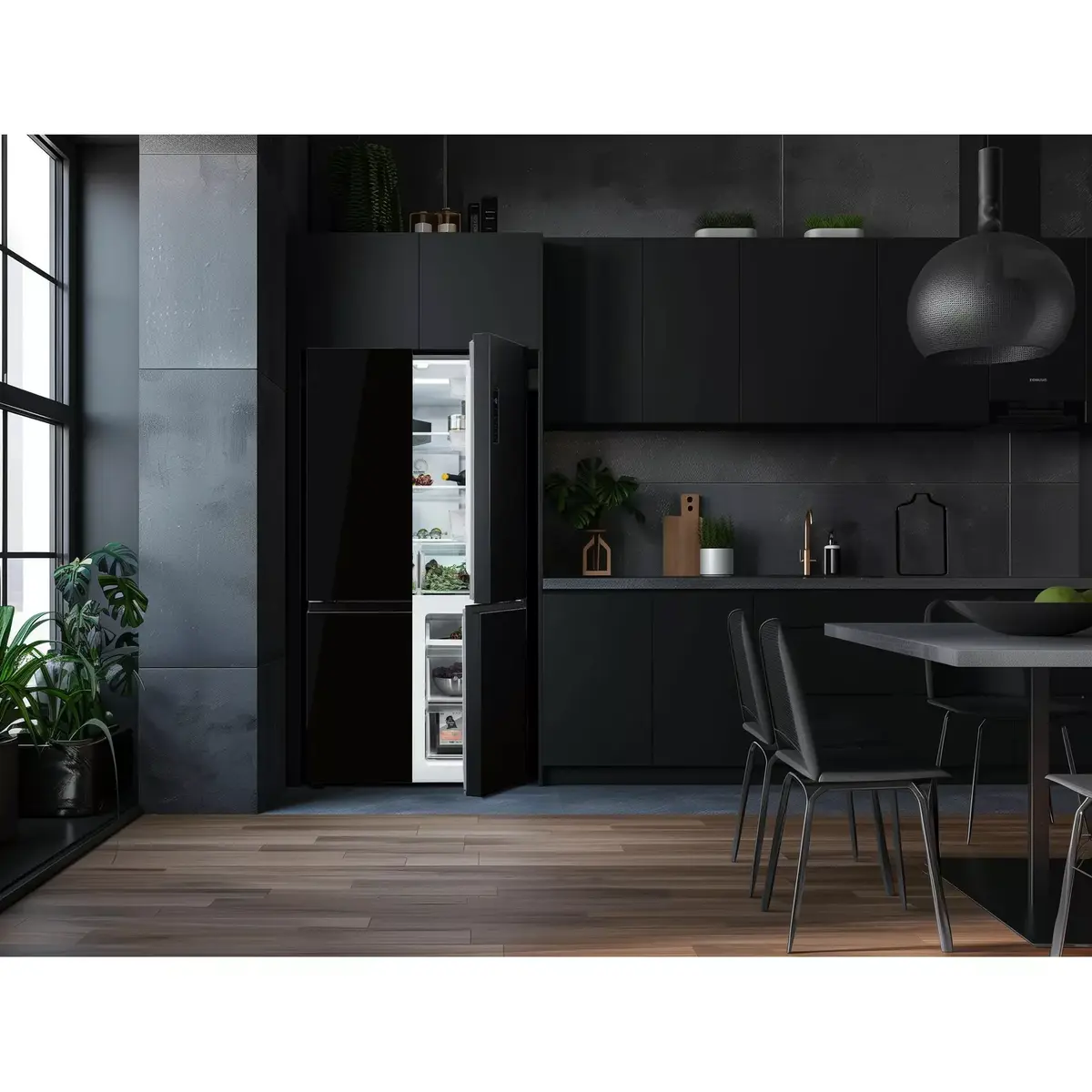 Side-by-side fridge Kluge KCM600GD Photo 4