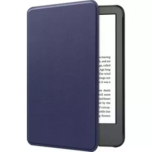 Protective Smart Case cover for Kindle 11 (2022) by Strado – navy blue, universal fit