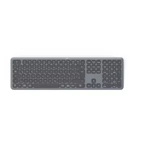 Hama WK-550 Keyboard Home/Office RF Wireless Bluetooth QWERTZ German Black Dark Grey