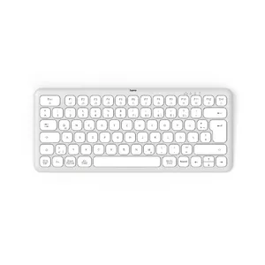 Hama WK-500 Keyboard Home/Office RF Wireless Bluetooth QWERTZ German Grey White