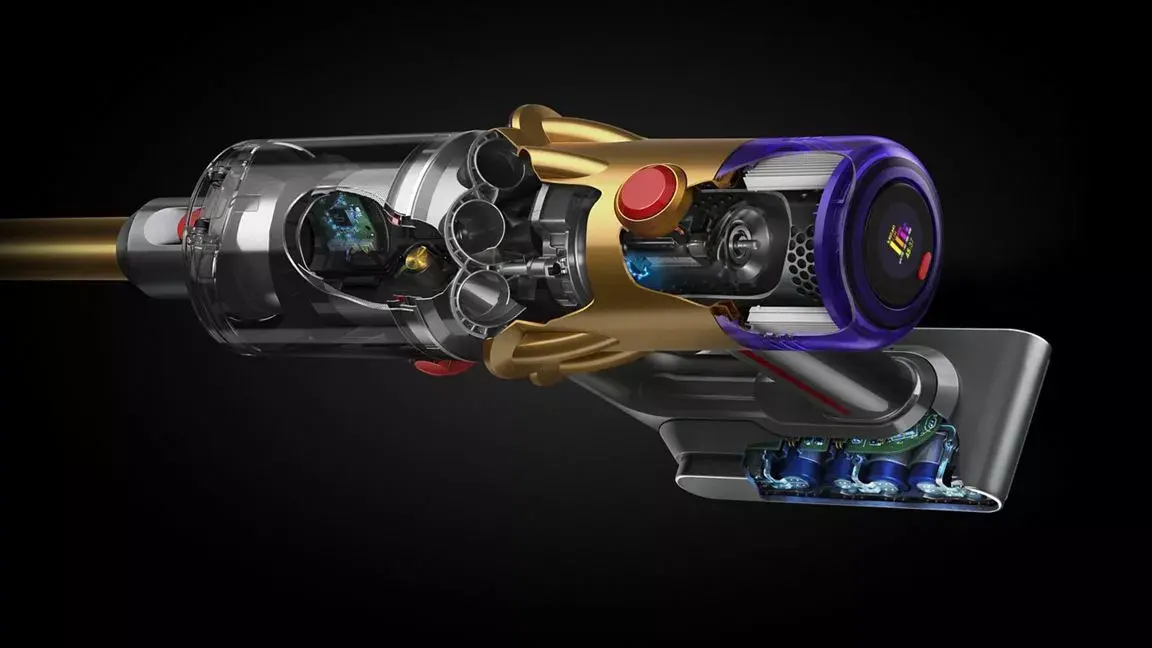 Пылесос ручной Dyson V12 Detect Slim Absolute Photo 5