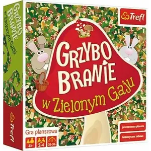 Настольная игра TREFL Grzybobranie w Zielonym Gaju — семейная игра про сбор грибов, польское издание