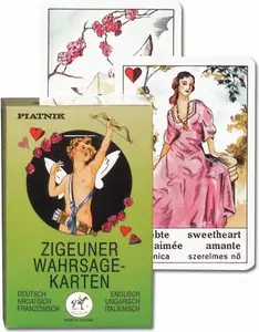 Tarotu kārtis Piatnik 'Wróżby cygańskie' modelis 77225 — zīlēšanas kava
