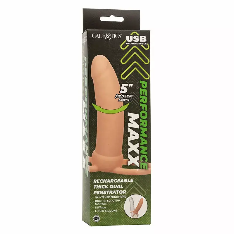 Penisa stiprinājums CalExotics MAXX Thick Dual Penetrator Photo 11
