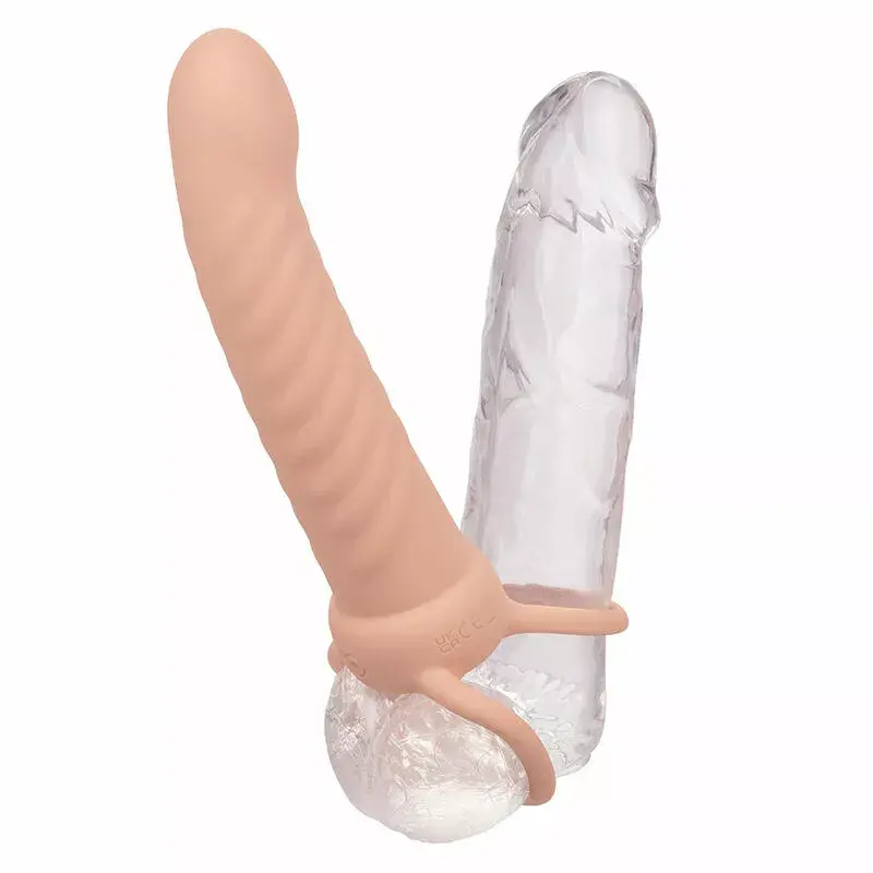 Насадка на пенис CalExotics MAXX Ribbed Dual Penetrator Photo 5