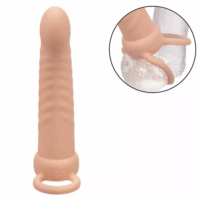 Насадка на пенис CalExotics MAXX Ribbed Dual Penetrator Photo 6