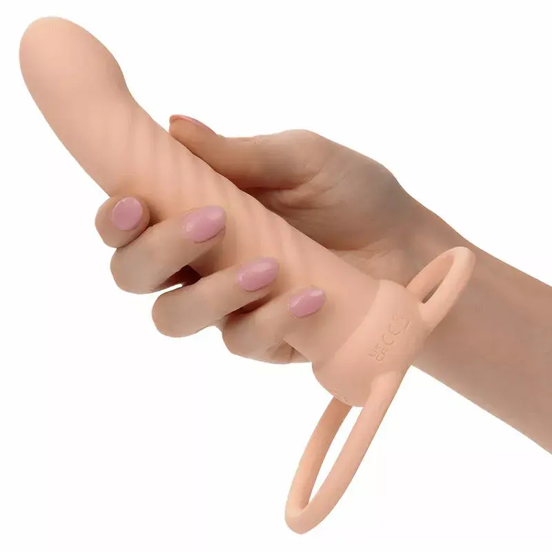 Насадка на пенис CalExotics MAXX Ribbed Dual Penetrator Photo 7
